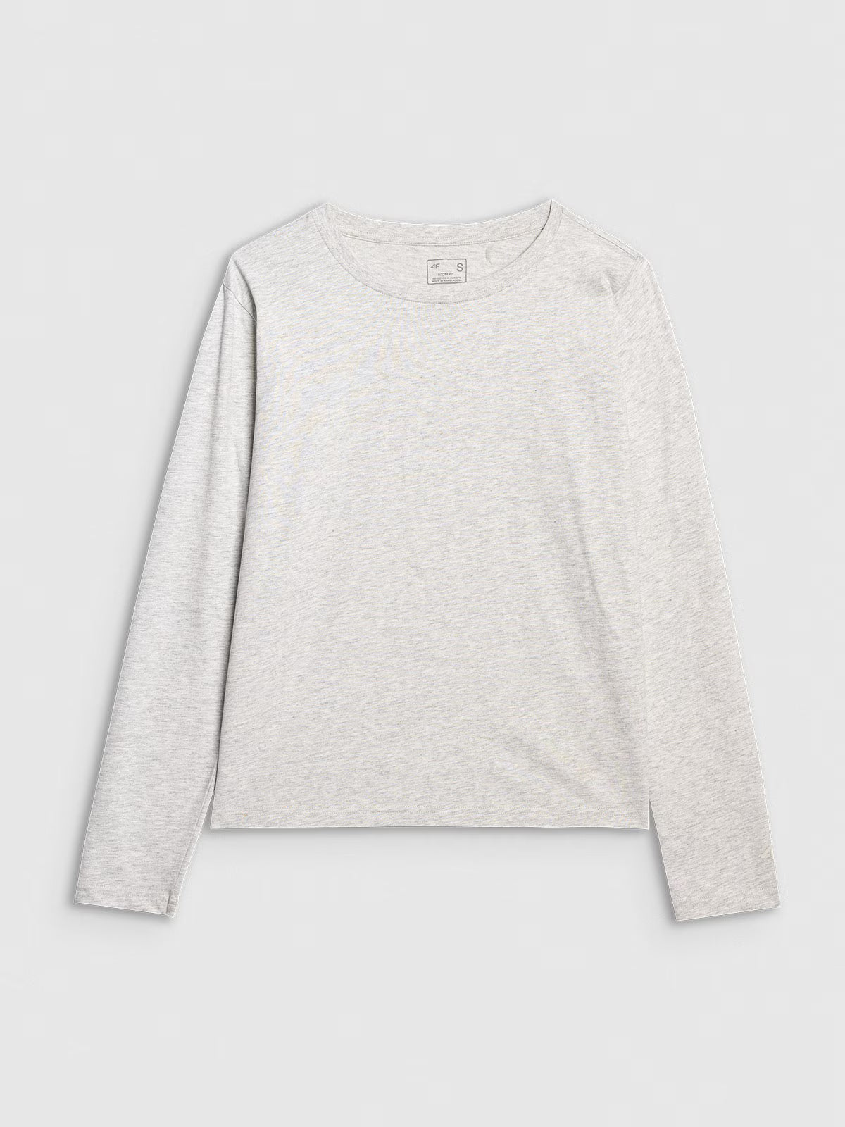 Longsleeve oversize gładki damski