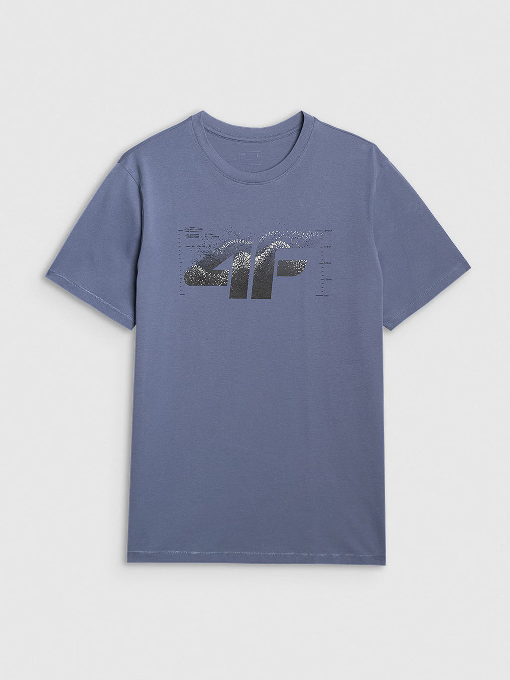 T-shirt regular z nadrukiem męski