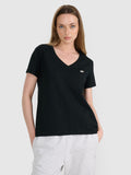 T-shirt oversize gładki damski