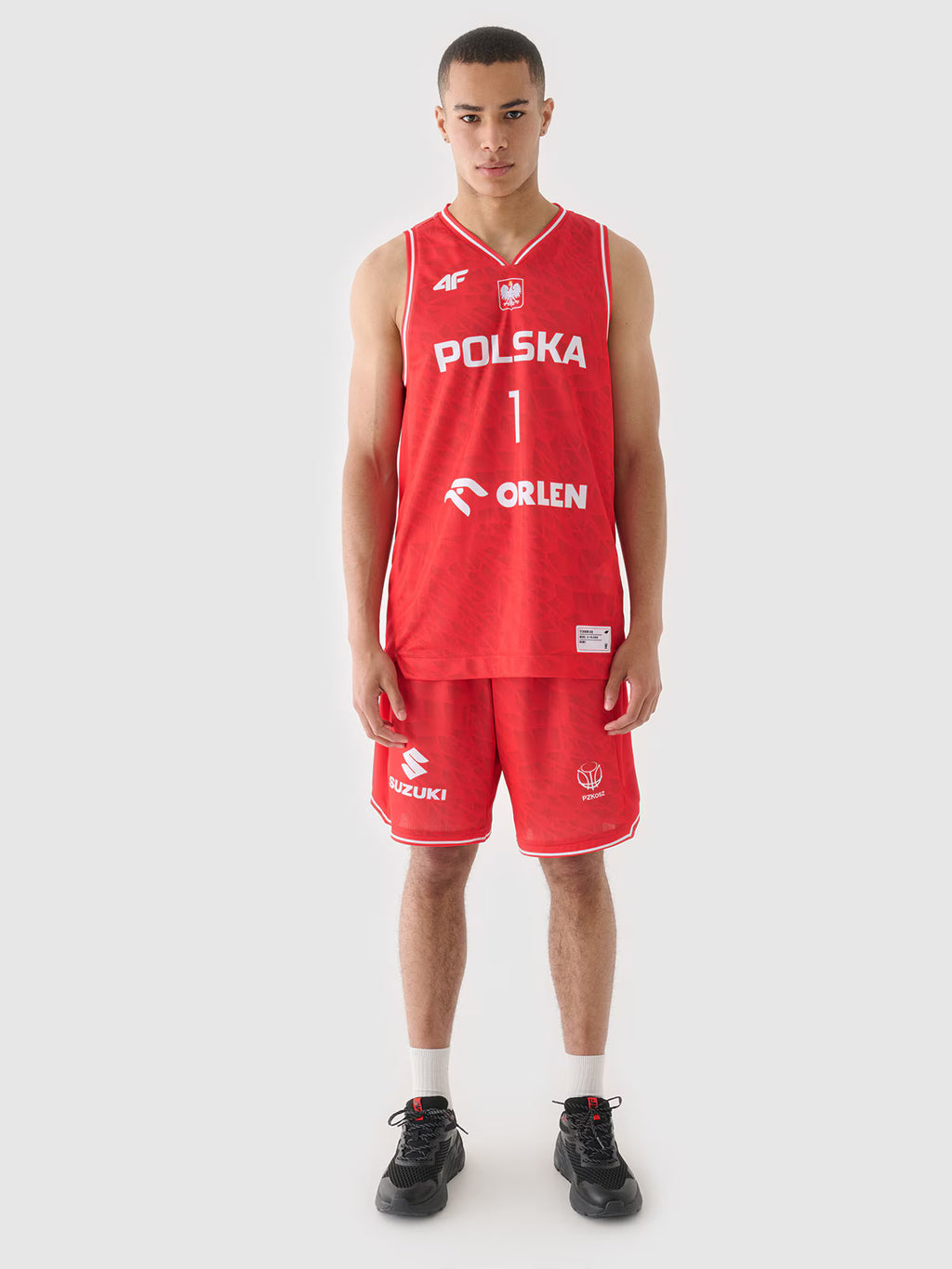 Koszulka reprezentacyjna męska 4F x PZKOSZ 2024 - SOCHAN