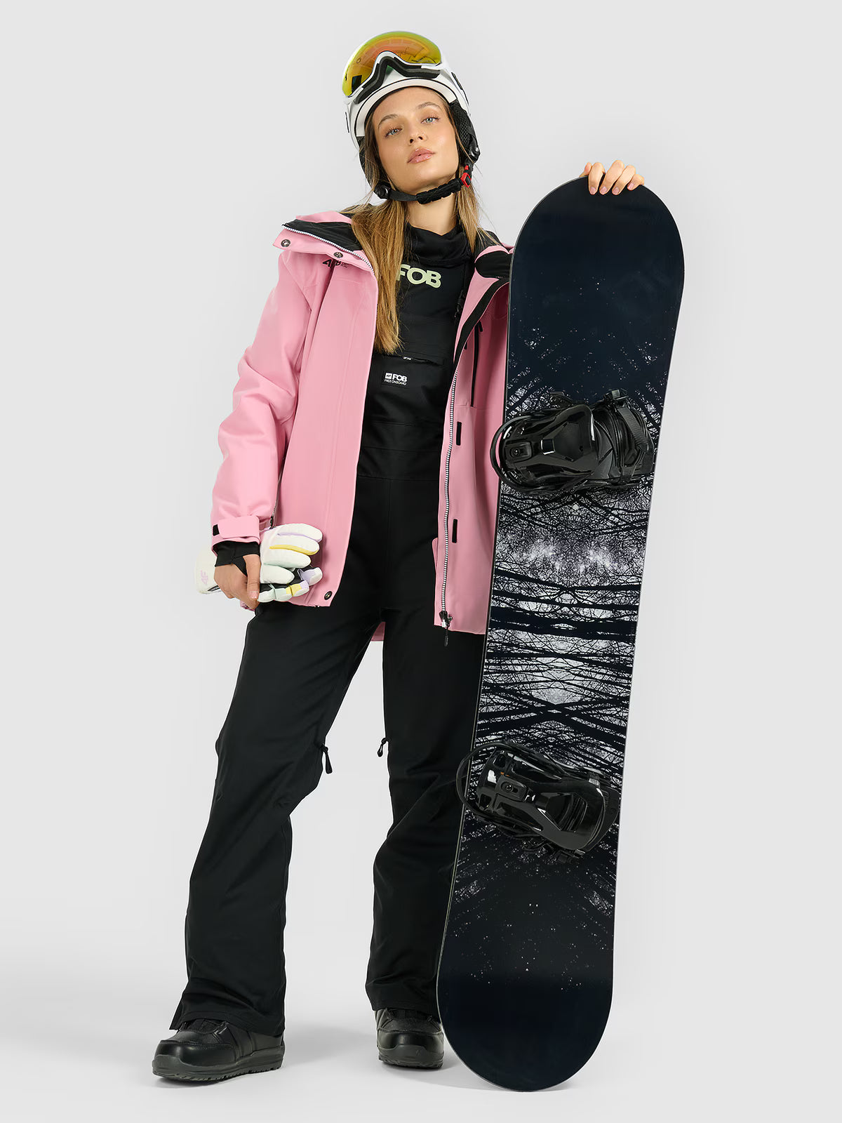 Kurtka snowboardowa membrana 15000 damska