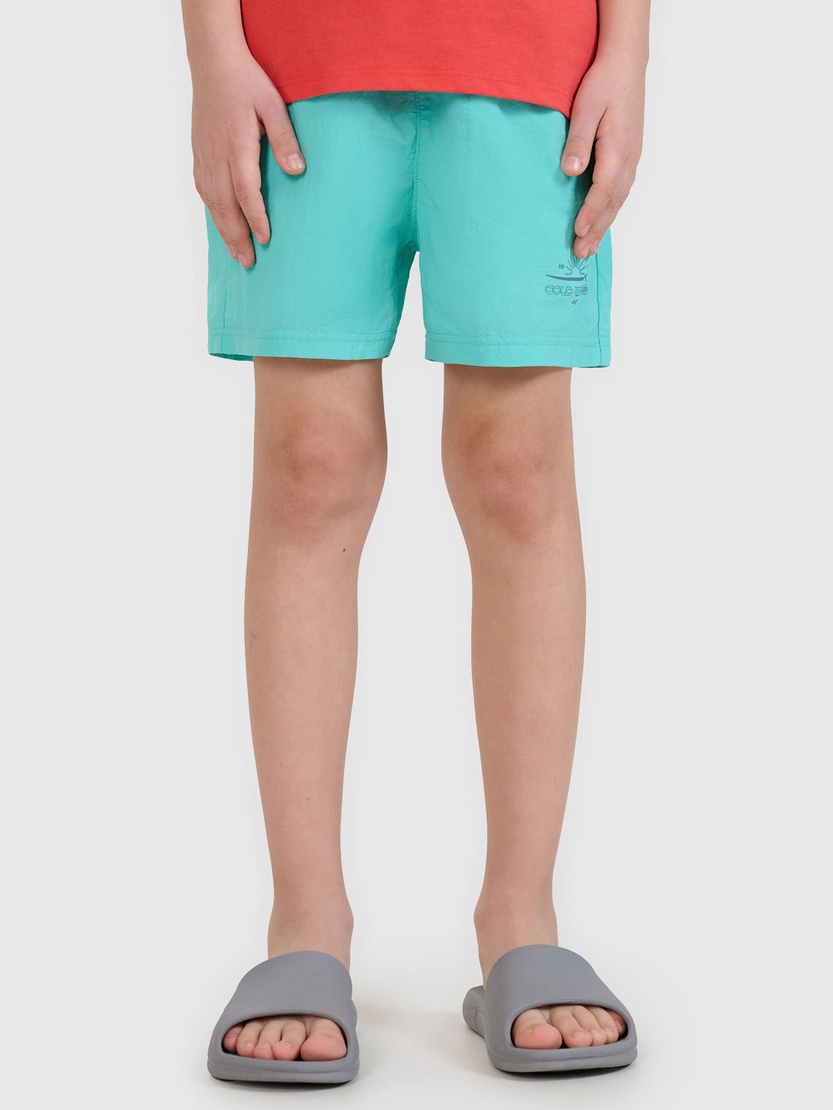 Spodenki plażowe boardshorty chłopięce
