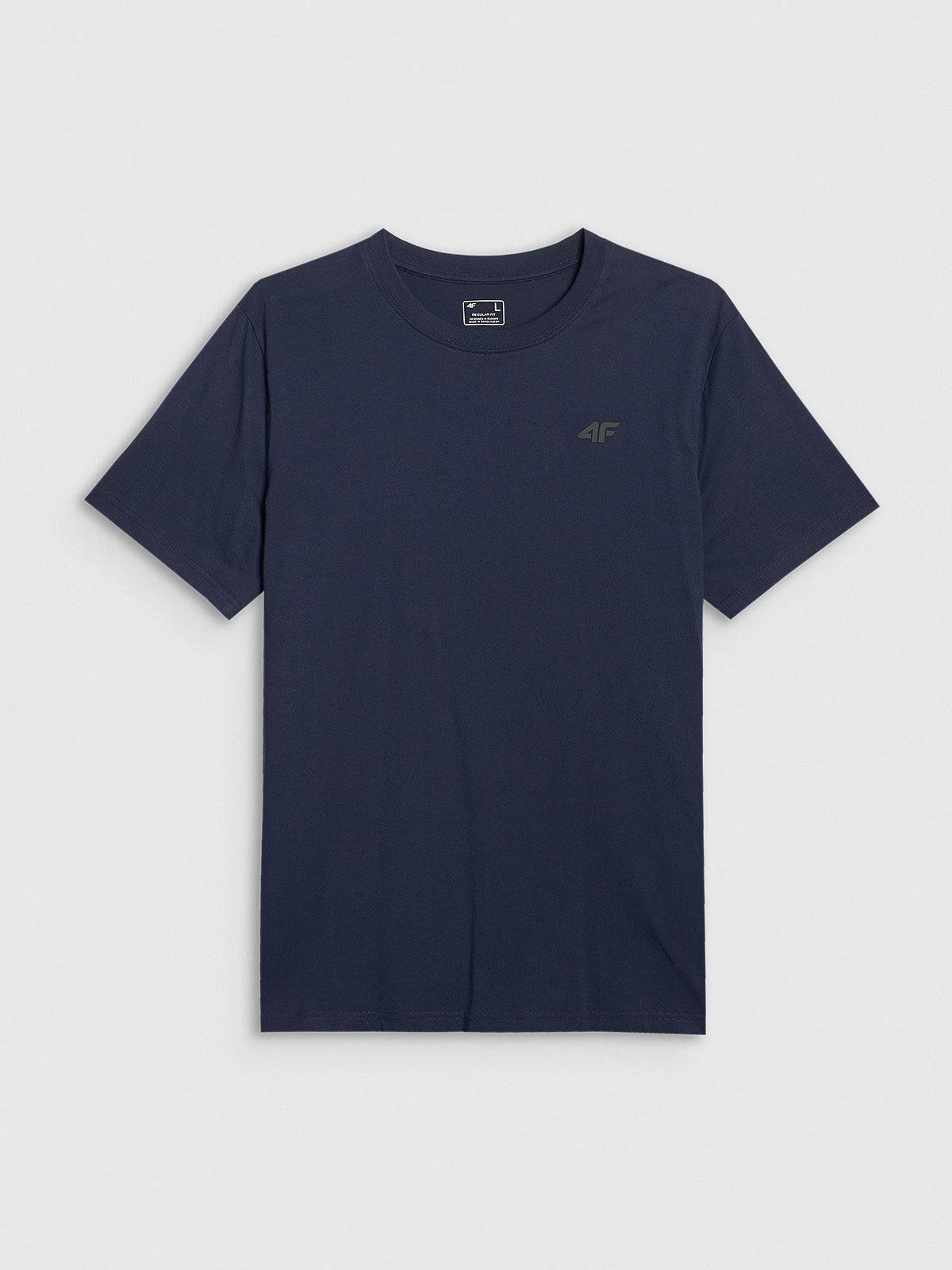 T-shirt regular gładki męski
