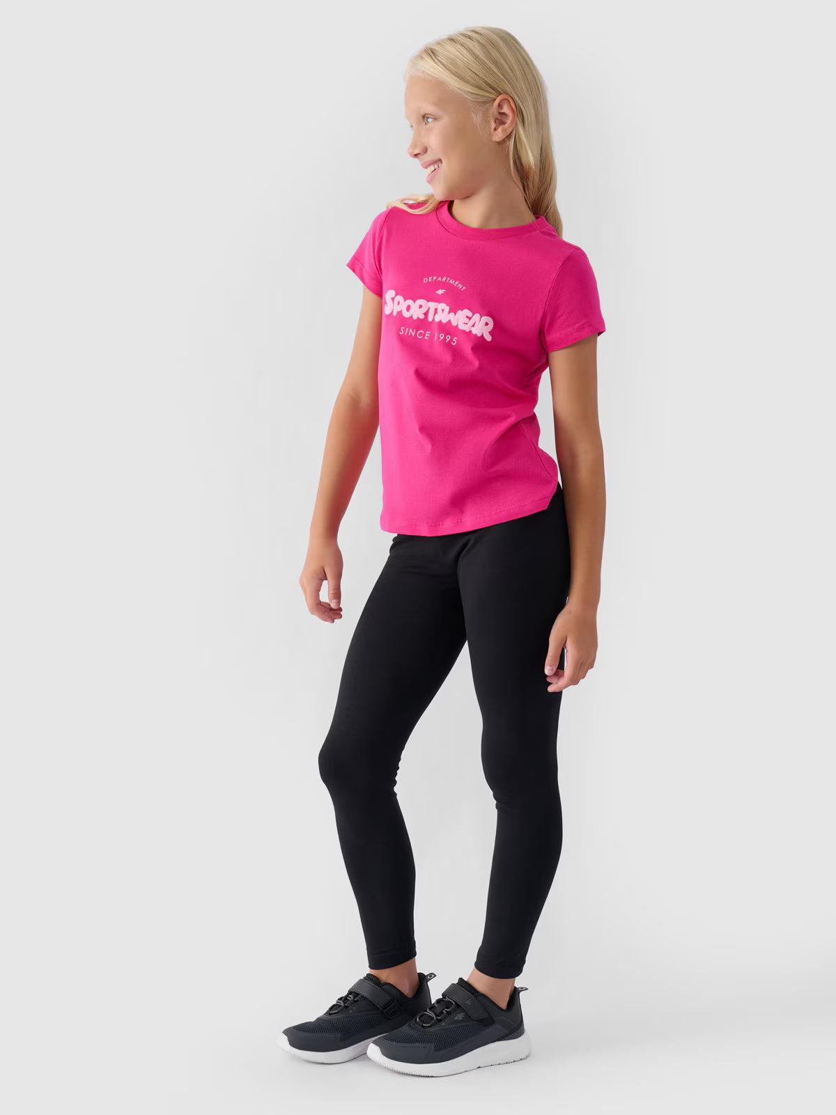 Legginsy dzianinowe dziewczęce