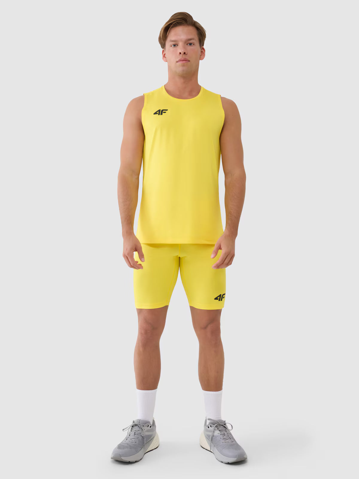 Legginsy krótkie treningowe męskie