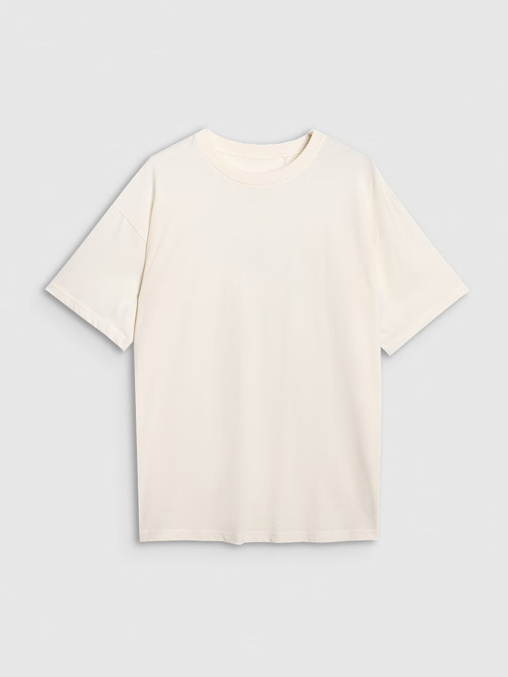 T-shirt oversize z nadrukiem męski