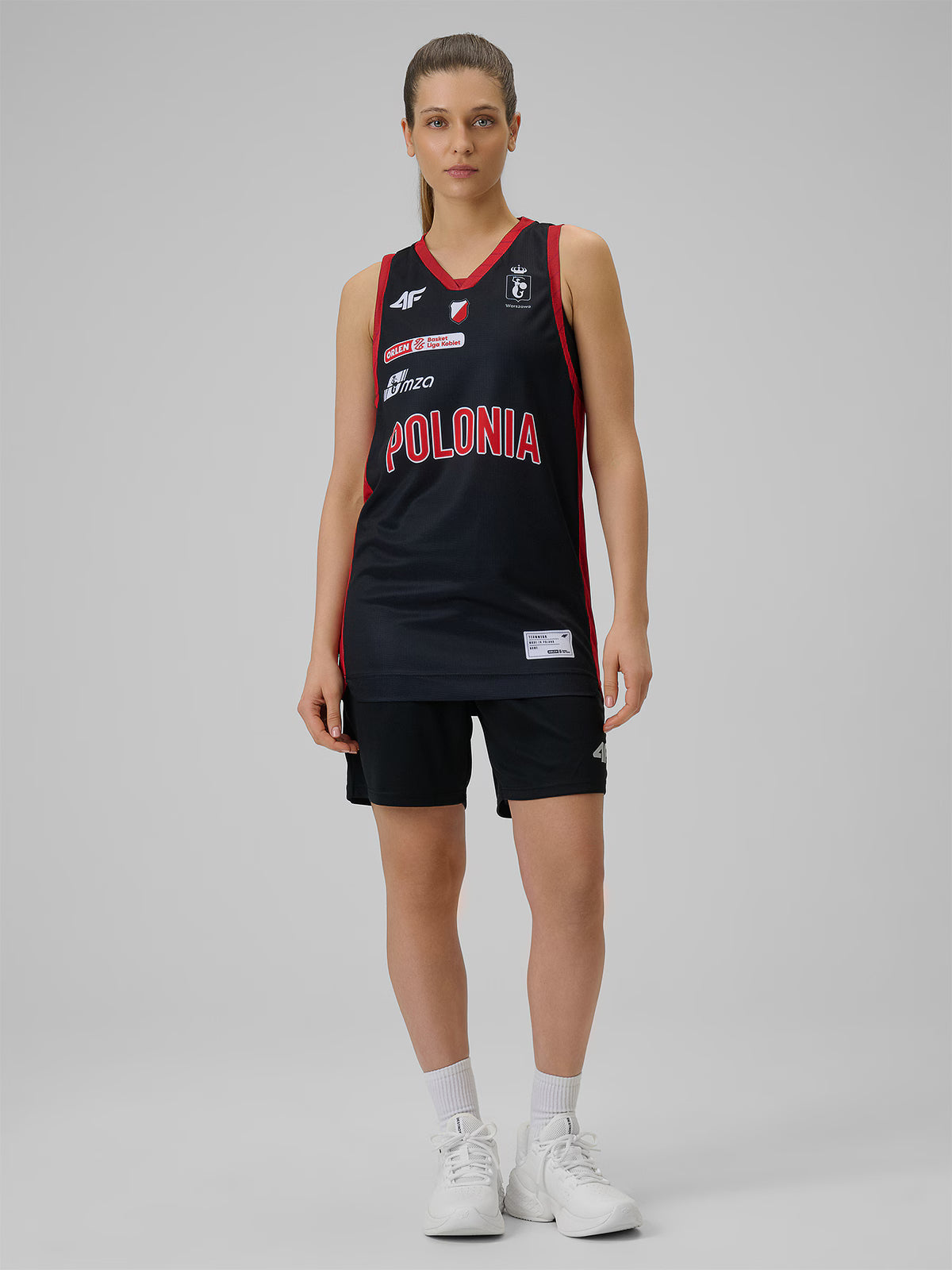 Koszulka meczowa replika domowa z sezonu 2025/26 damska 4F x Polonia Warszawa
