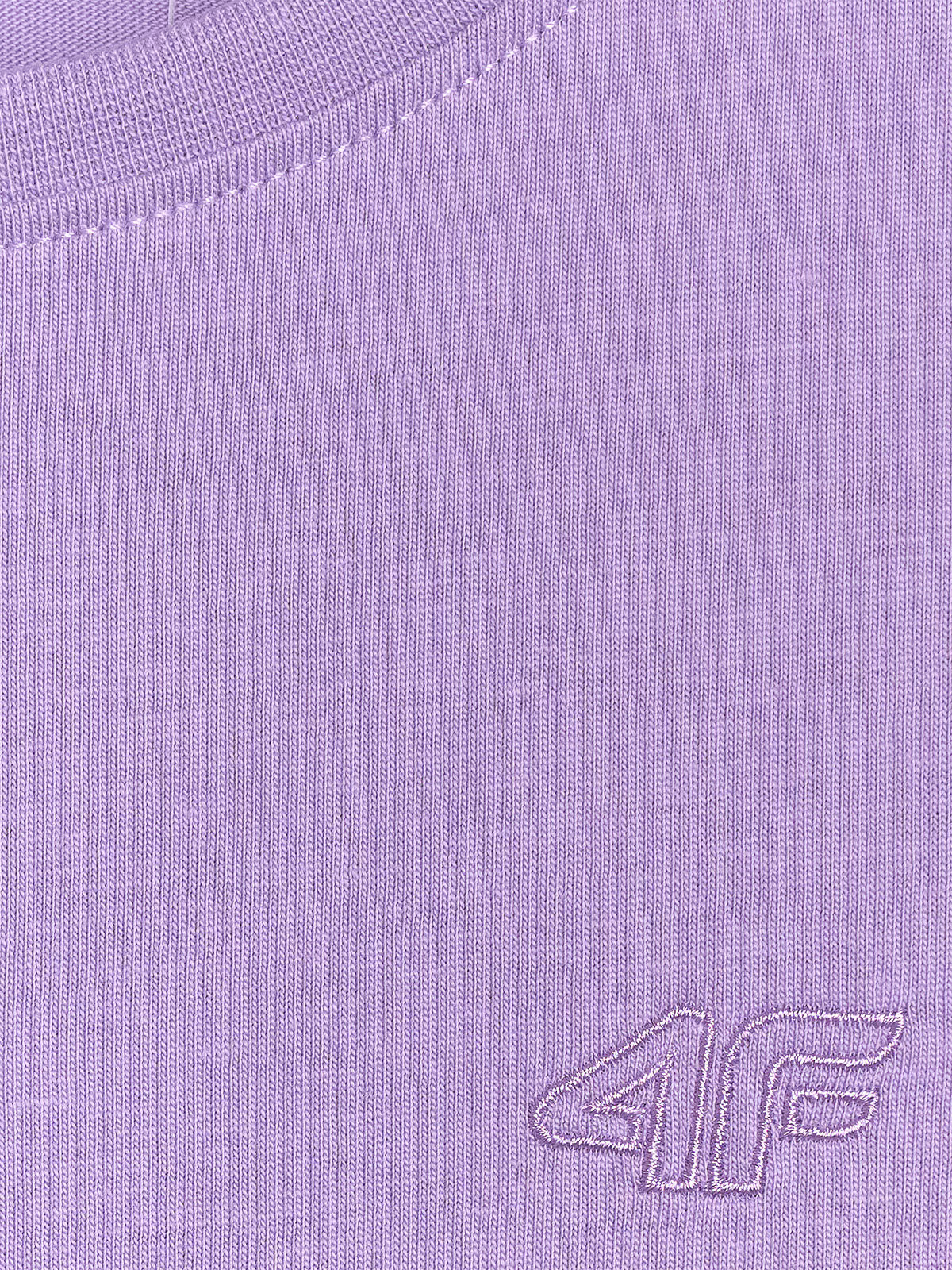 T-shirt regular gładki dziewczęcy