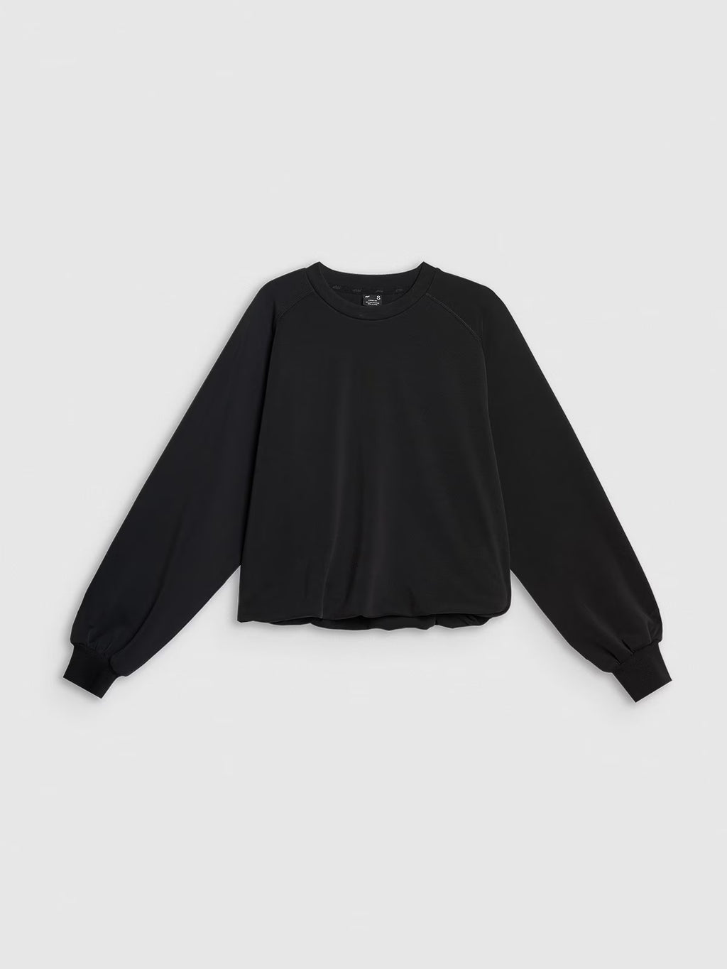 Bluza dresowa nierozpinana z modalem damska