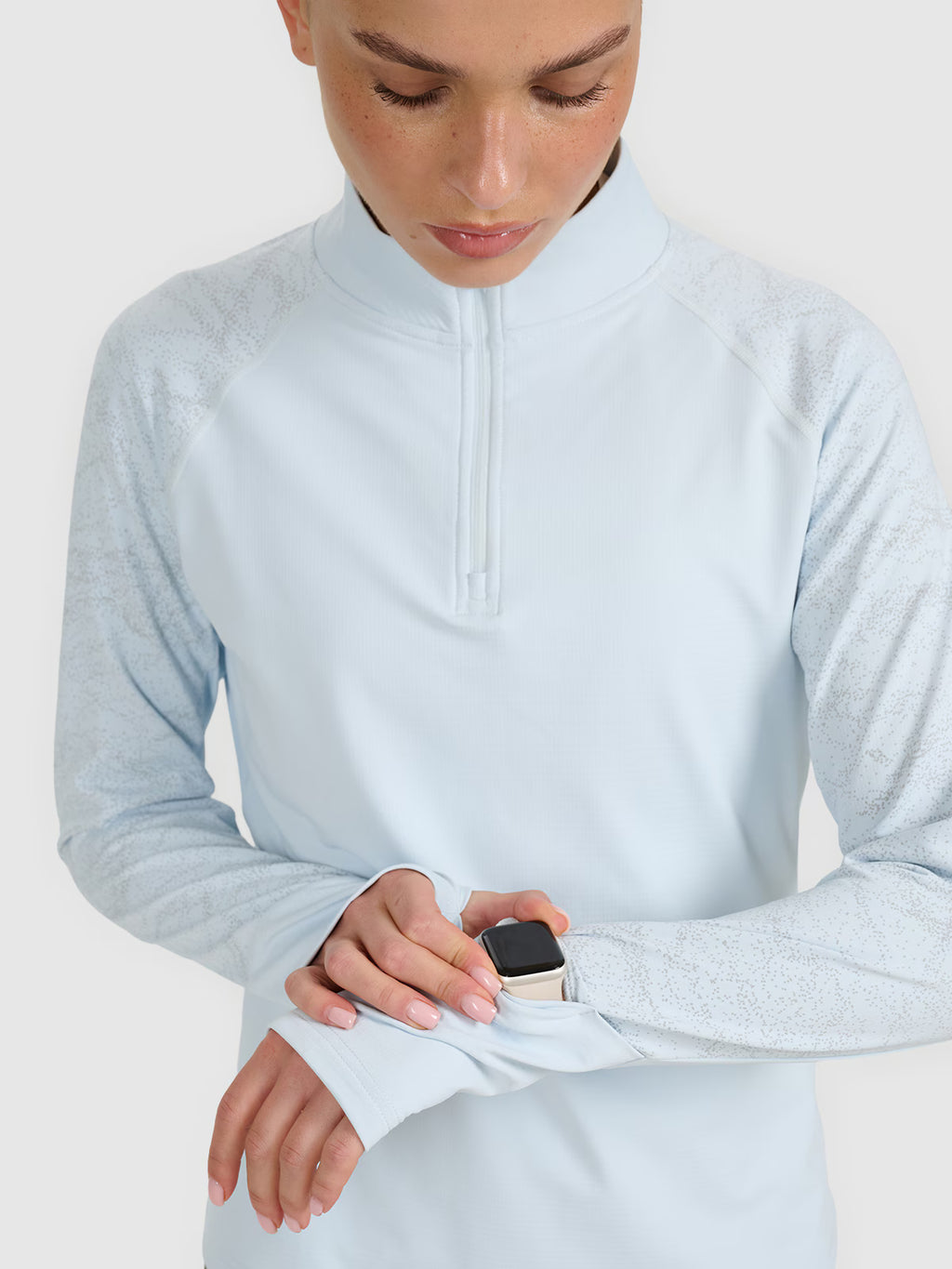 Bluza do biegania regular szybkoschnąca damska
