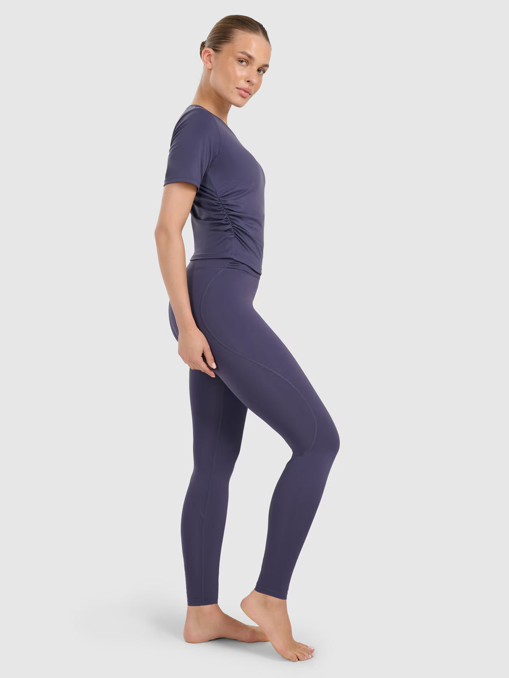 Legginsy do jogi i pilatesu szybkoschnące damskie