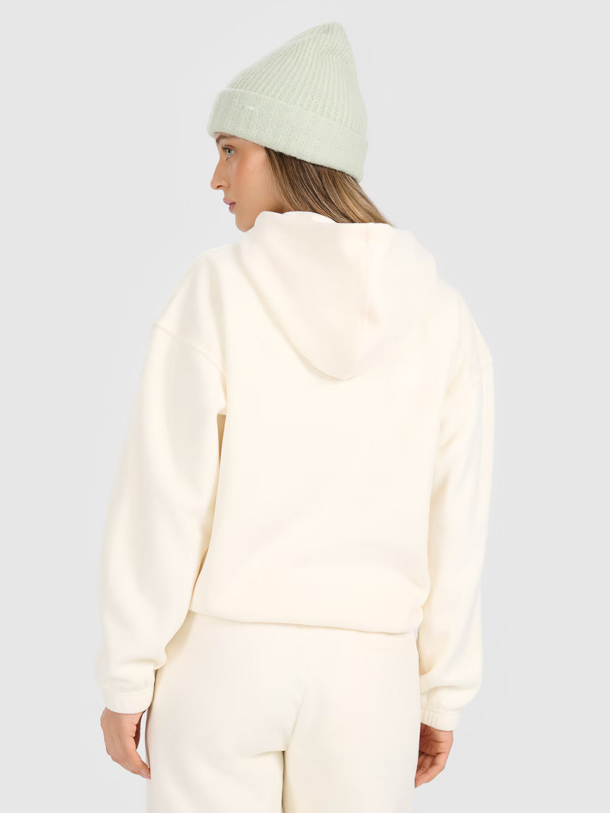 Polar loose z kapturem damski