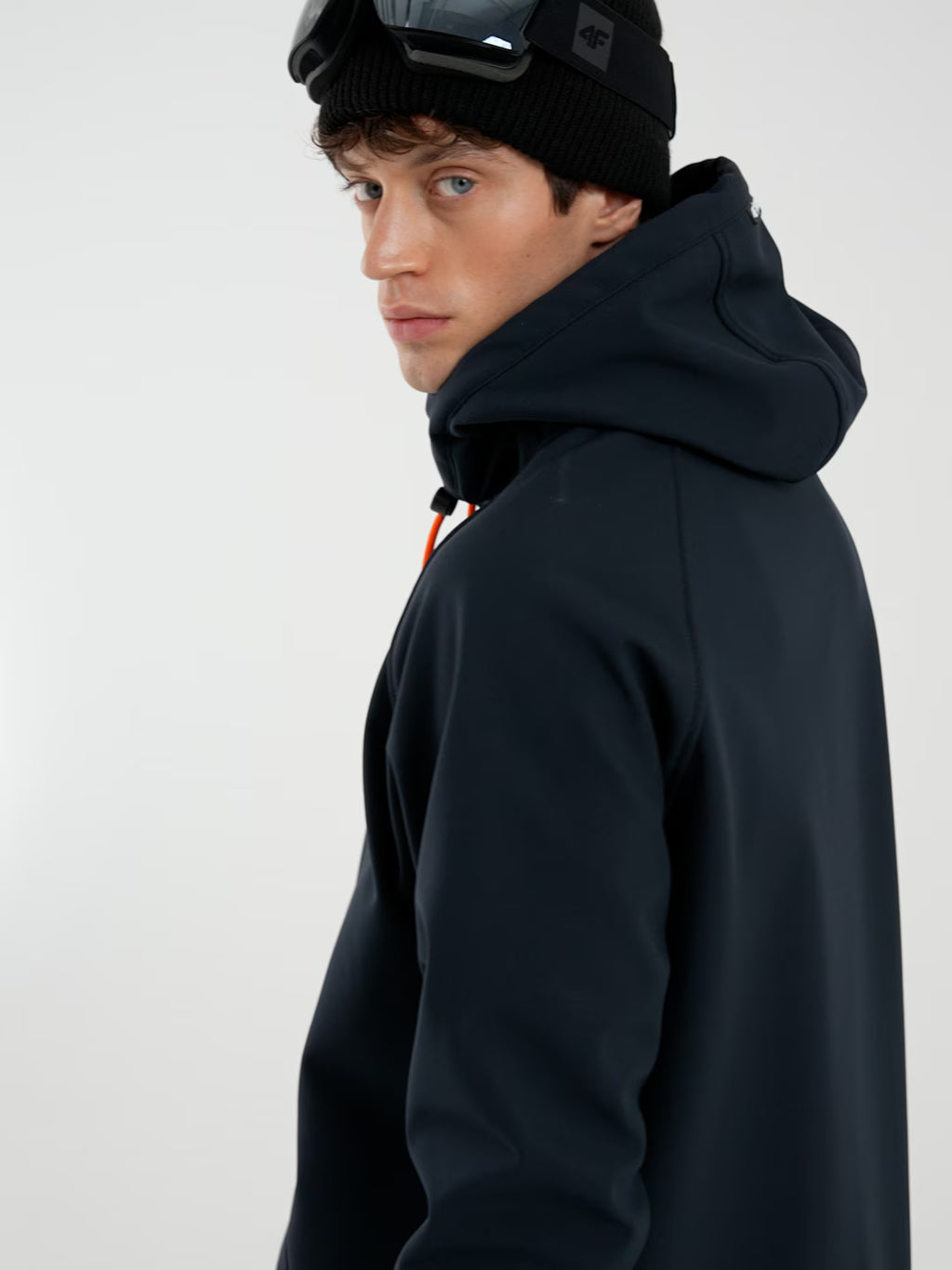 Kurtka snowboardowa softshell wiatroodporna membrana 5000 męska
