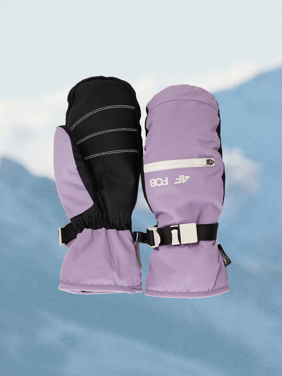 Rękawiczki snowboardowe Thinsulate membrana 10000 damskie