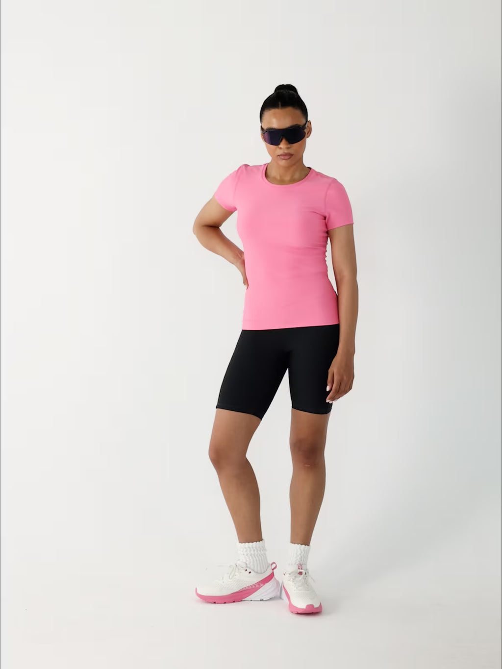 Legginsy krótkie treningowe damskie