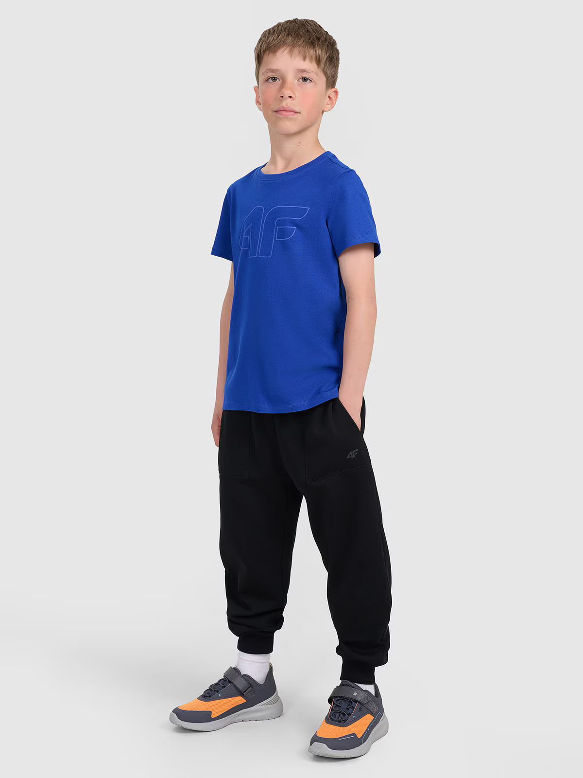 T-shirt regular z nadrukiem chłopięcy