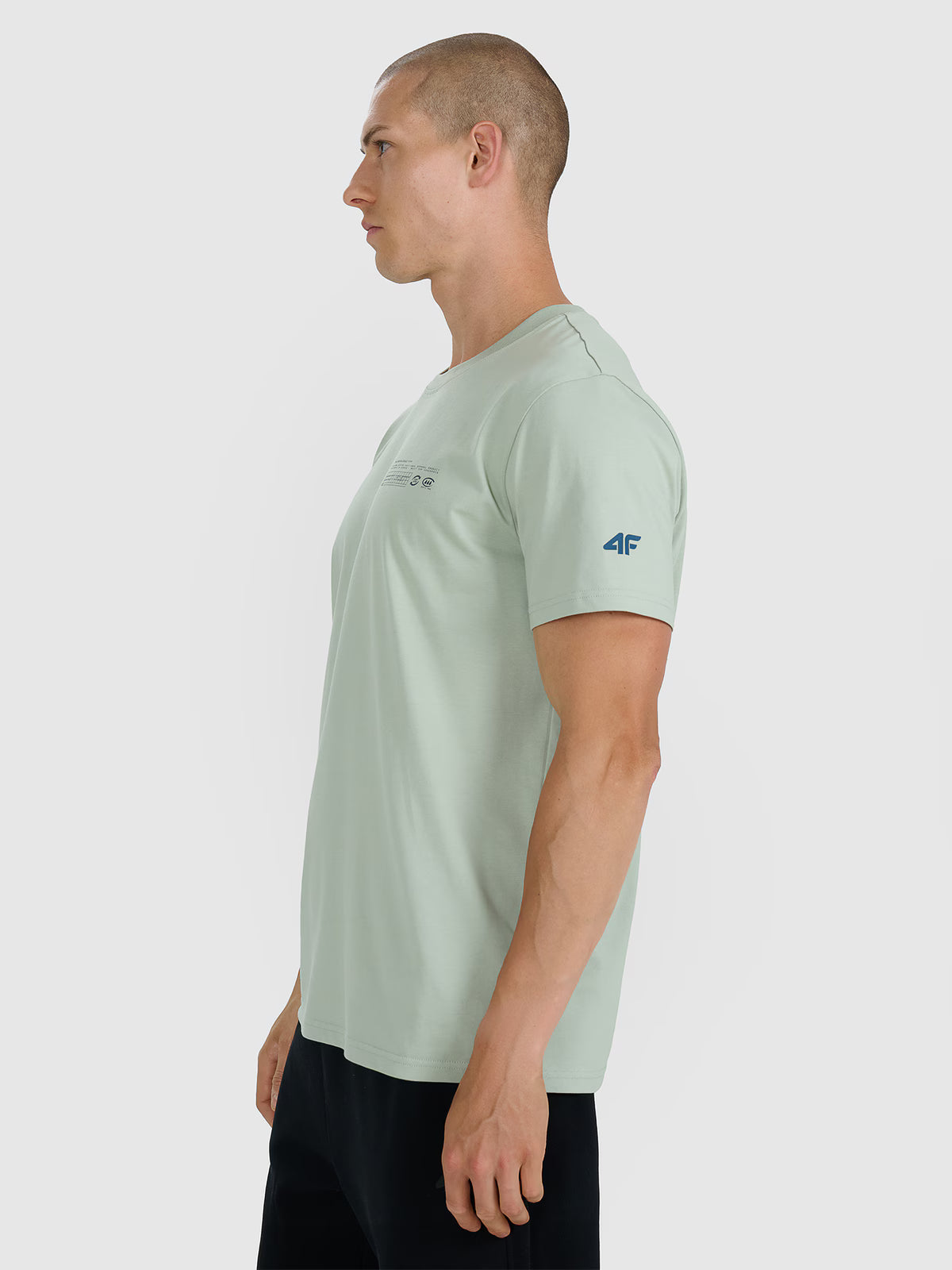 T-shirt regular z nadrukiem męski