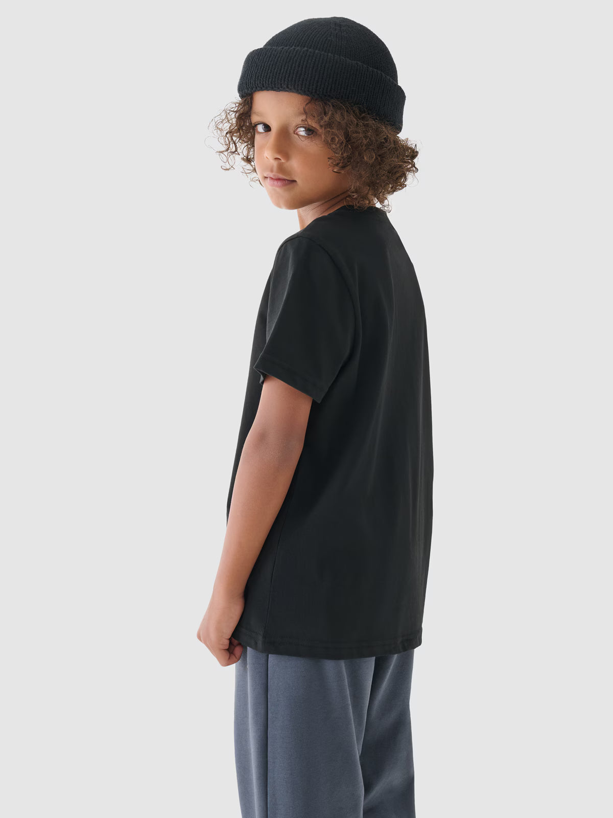 T-shirt gładki chłopięcy
