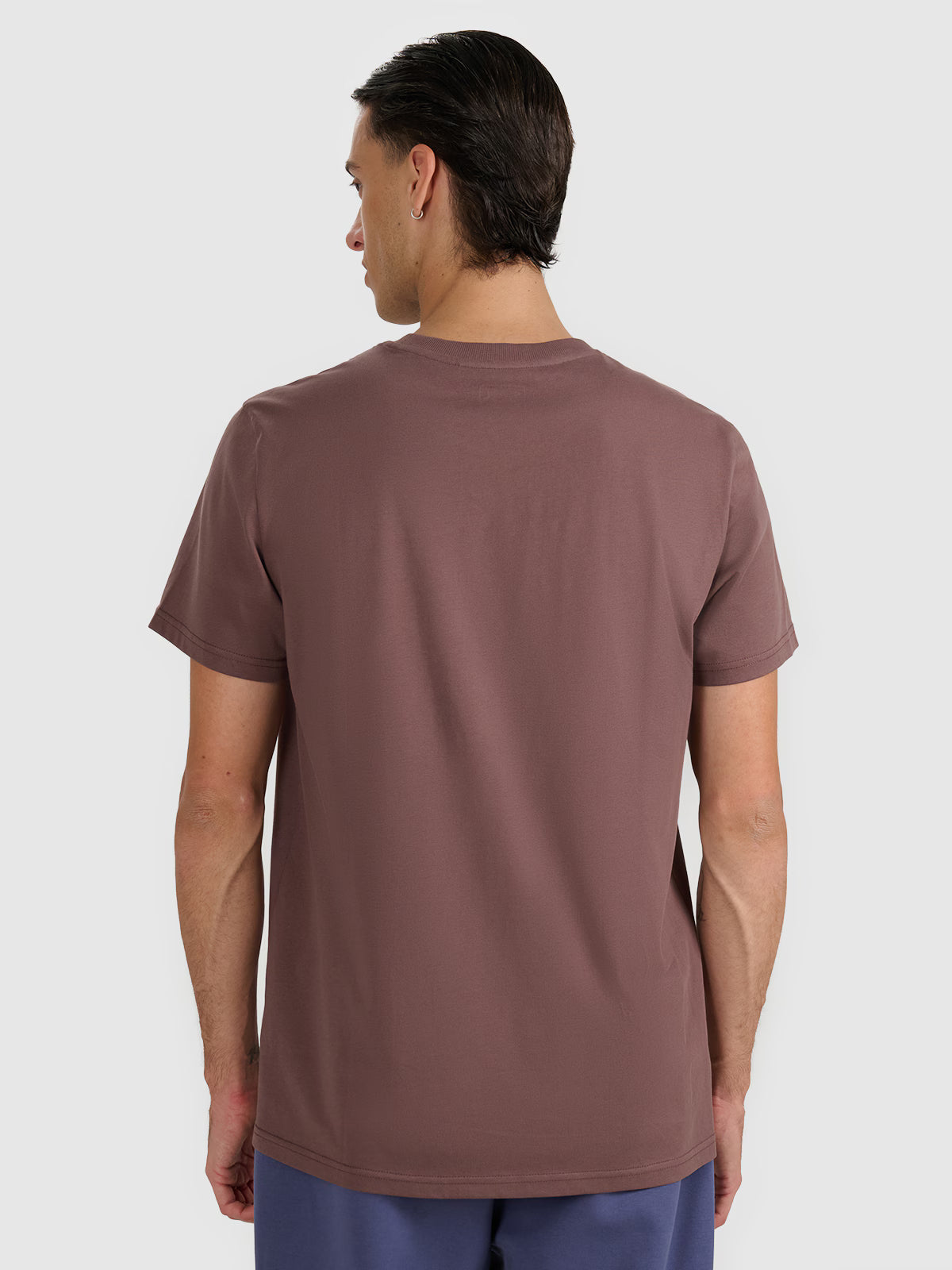 T-shirt regular z nadrukiem męski