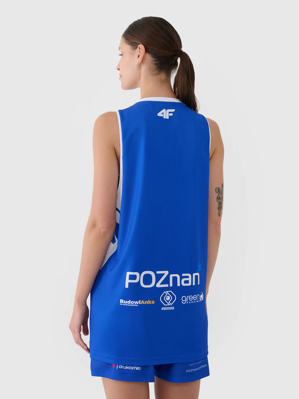 Koszulka meczowa replika wyjazdowa z sezonu 2024/25 damska 4F x Enea AZS Politechnika Poznań
