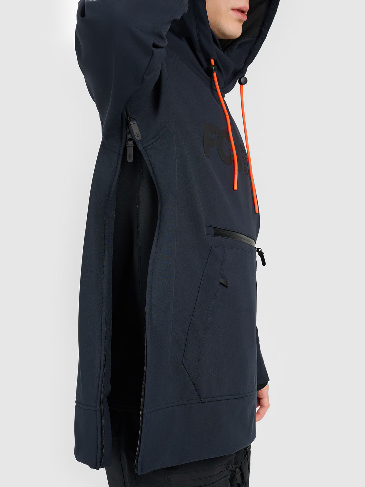 Kurtka snowboardowa softshell wiatroodporna membrana 5000 męska