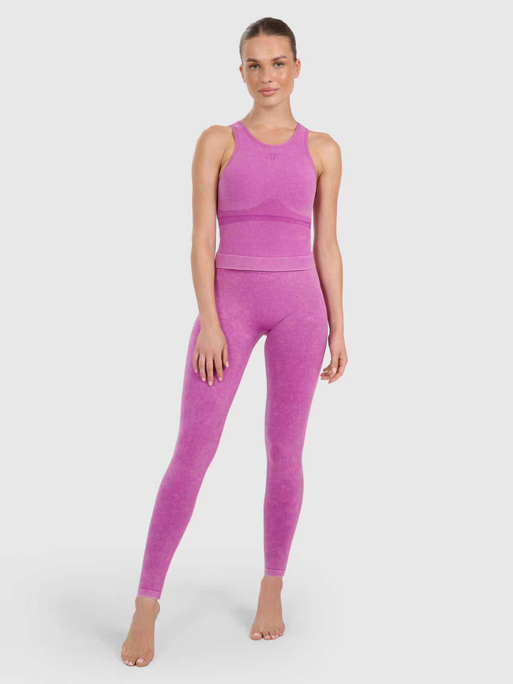 Legginsy do jogi i pilatesu bezszwowe damskie