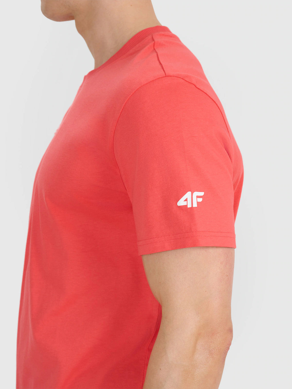 T-shirt regular z nadrukiem męski