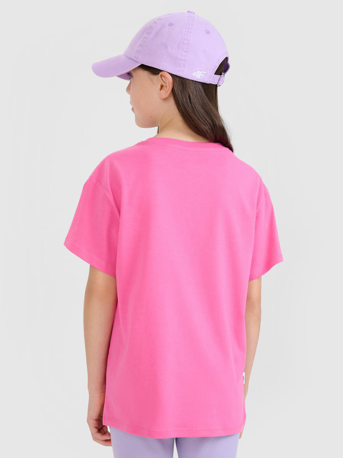T-shirt regular z nadrukiem dziewczęcy
