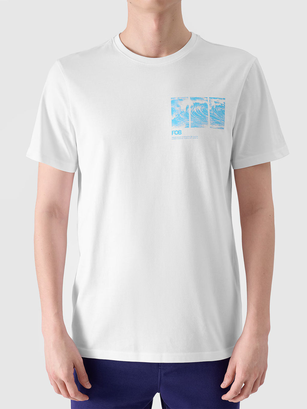 T-shirt regular z nadrukiem męski