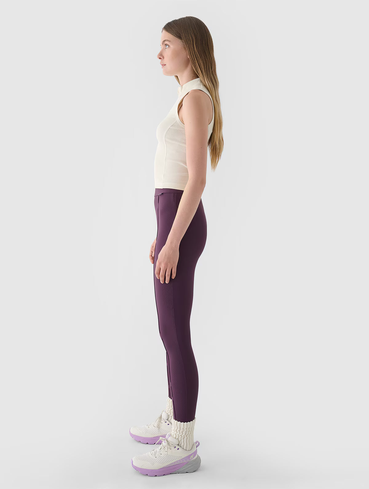 Legginsy dzianinowe damskie