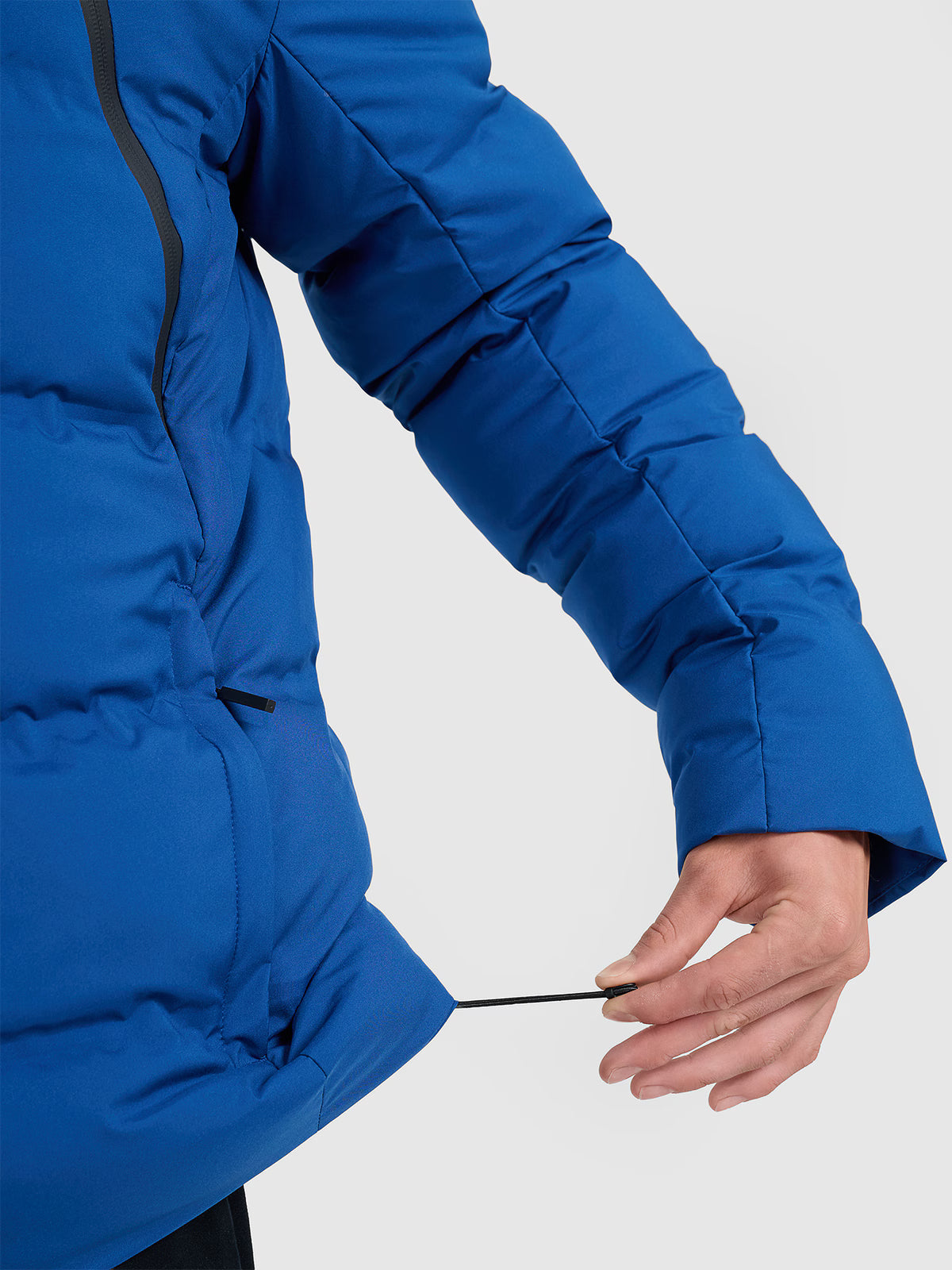 Kurtka puchowa z wypełnieniem syntetycznym membrana 10000 męska