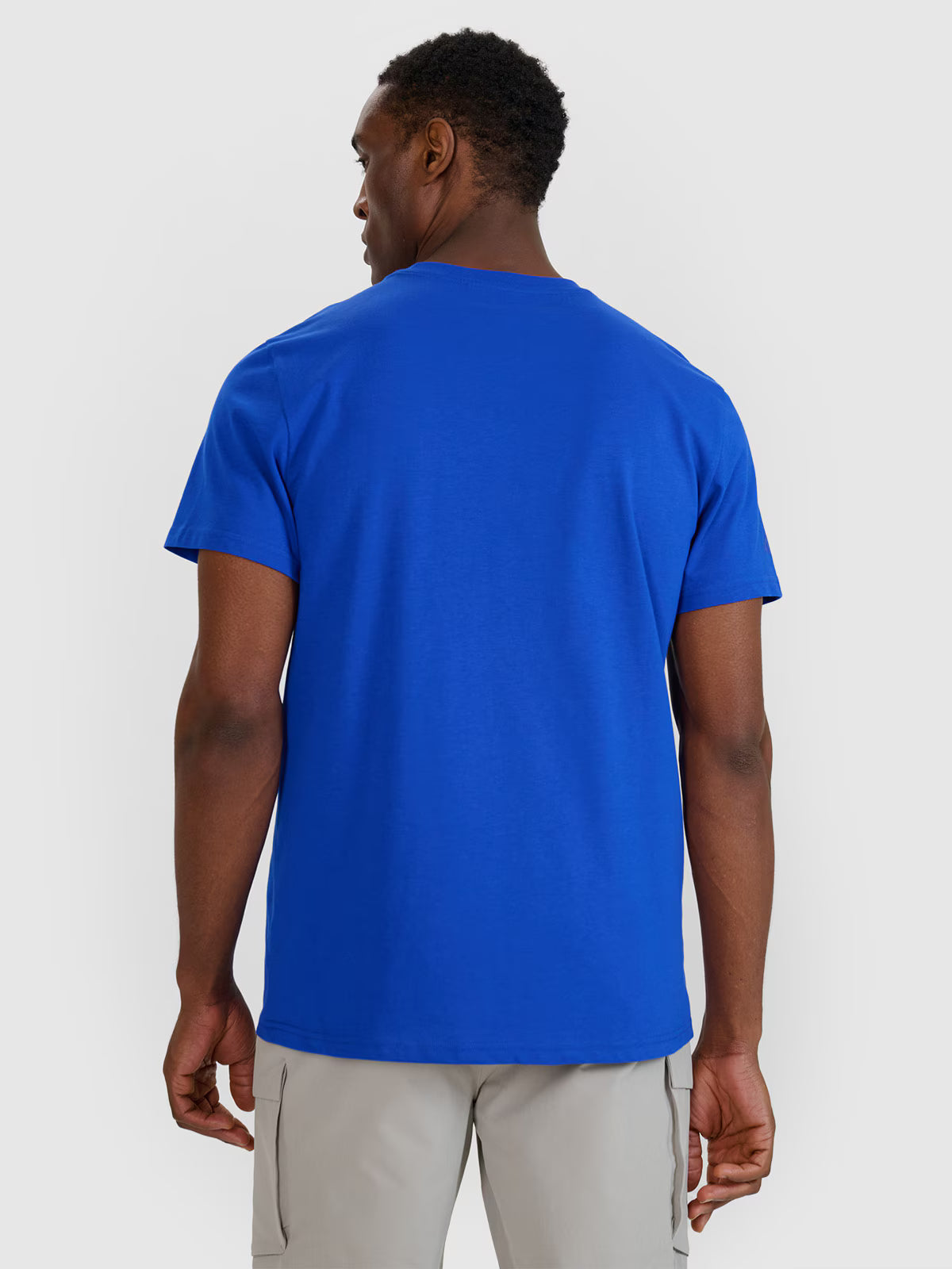 T-shirt regular z nadrukiem męski
