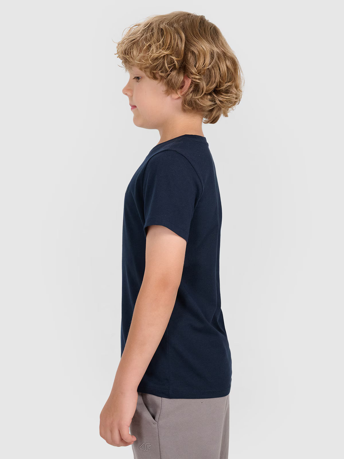T-shirt gładki chłopięcy