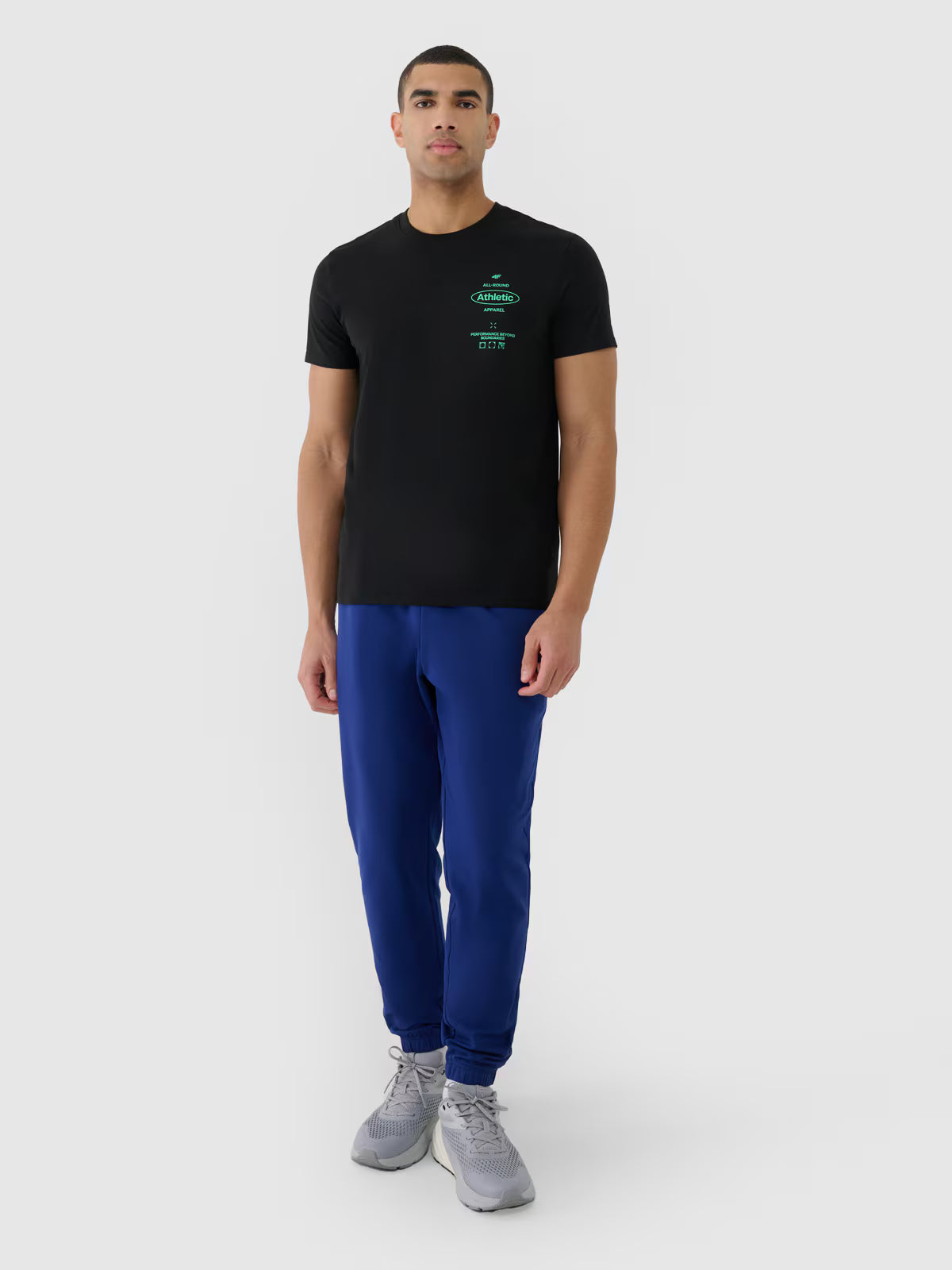 T-shirt regular z nadrukiem męski