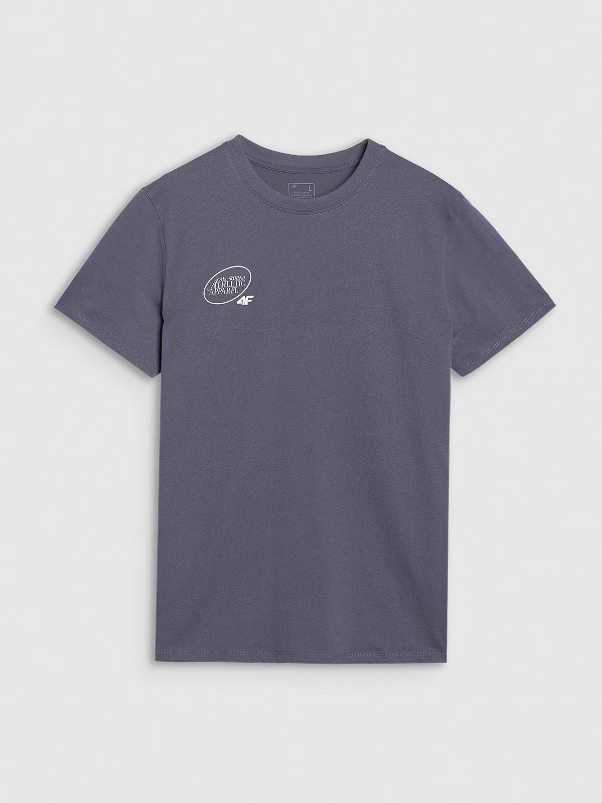 T-shirt regular z nadrukiem męski