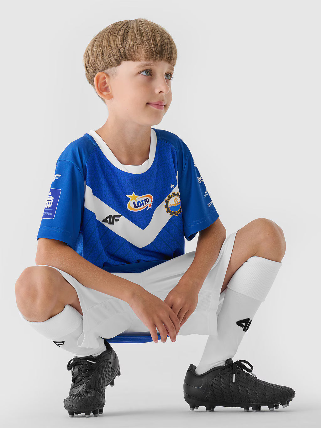 Koszulka klubowa z sezonu 2024/25 chłopięca 4F x Stal Mielec