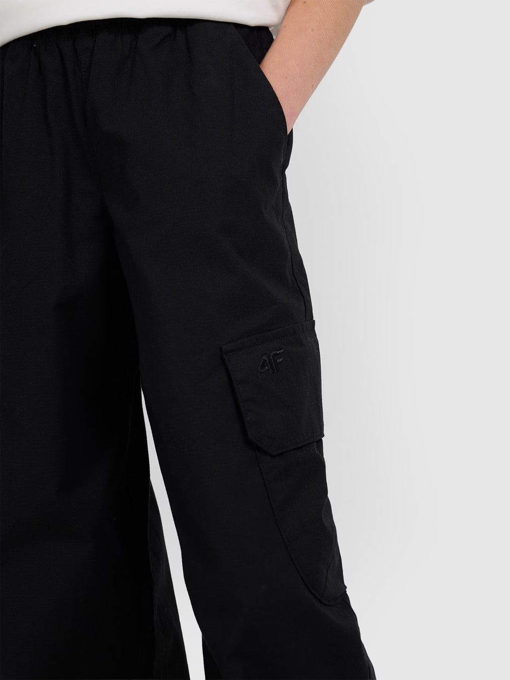 Spodnie casual cargo dziewczęce