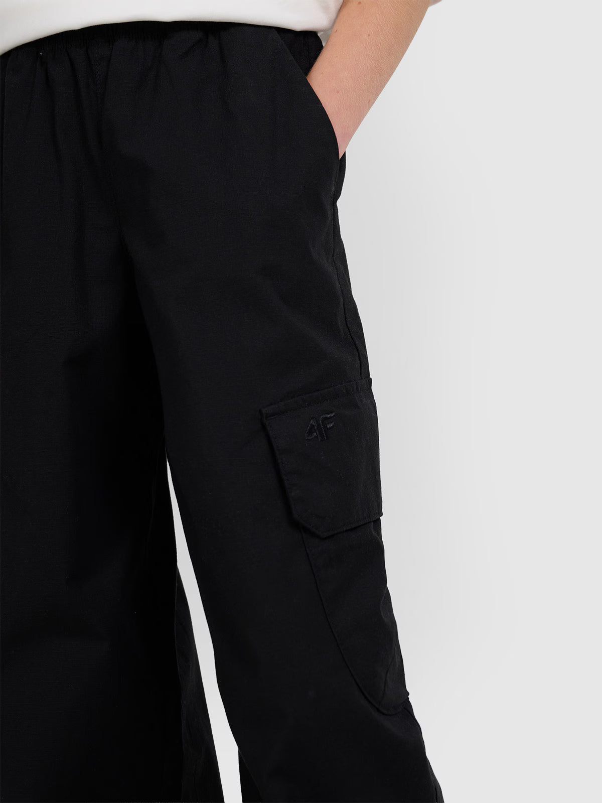 Spodnie casual cargo dziewczęce
