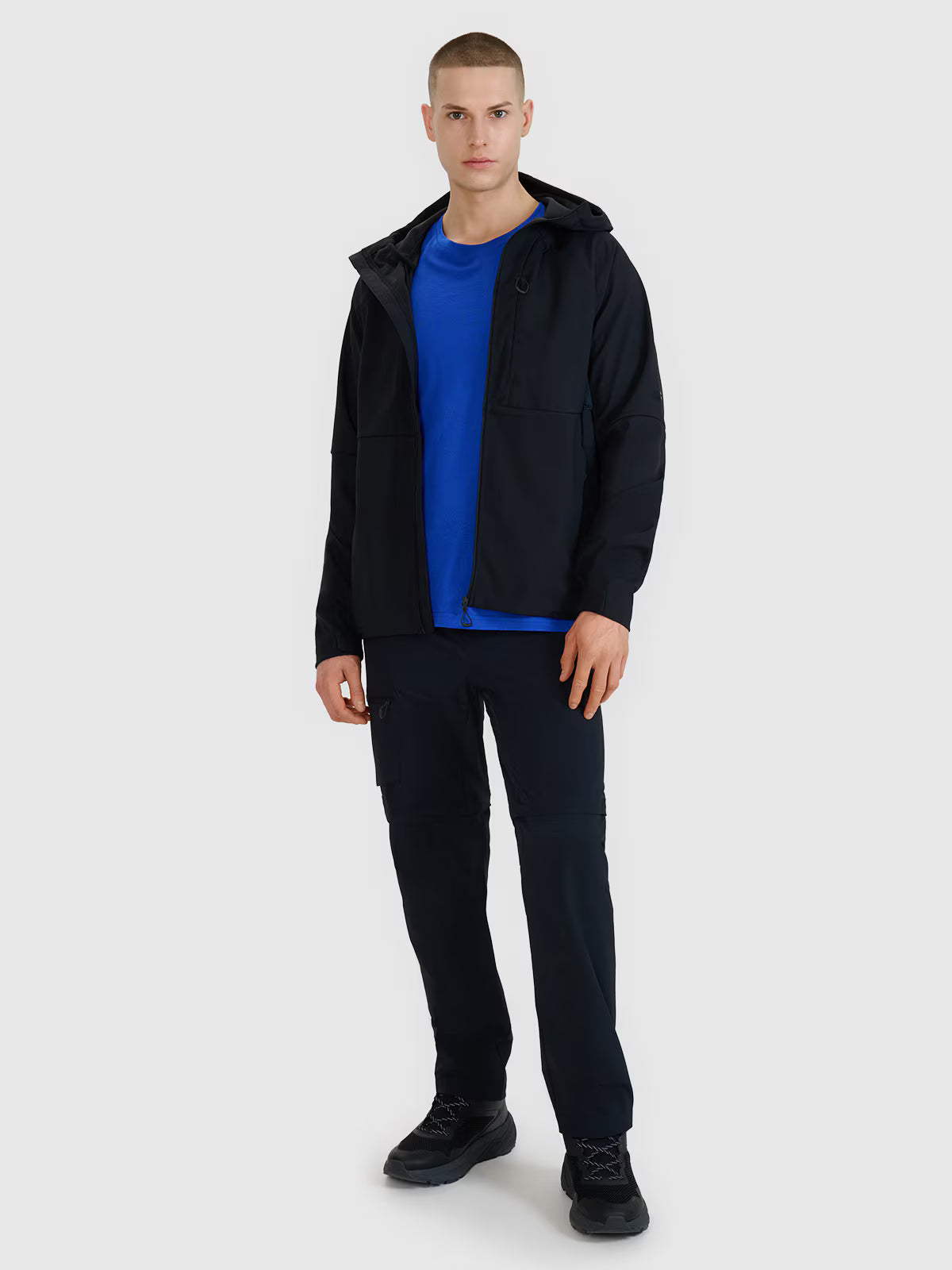Kurtka softshell wiatroodporna membrana 10000 męska
