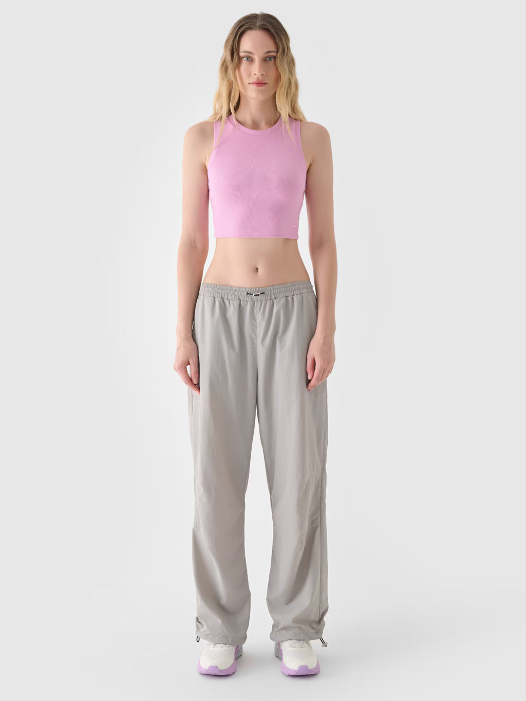 Crop top slim damski