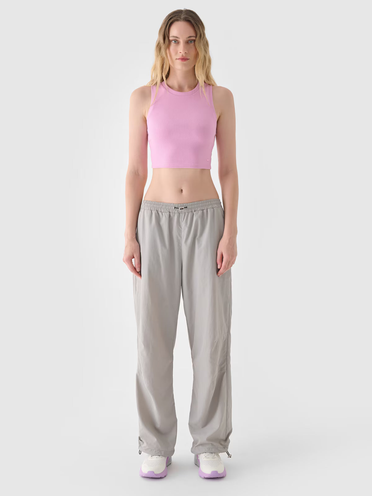 Crop top slim damski
