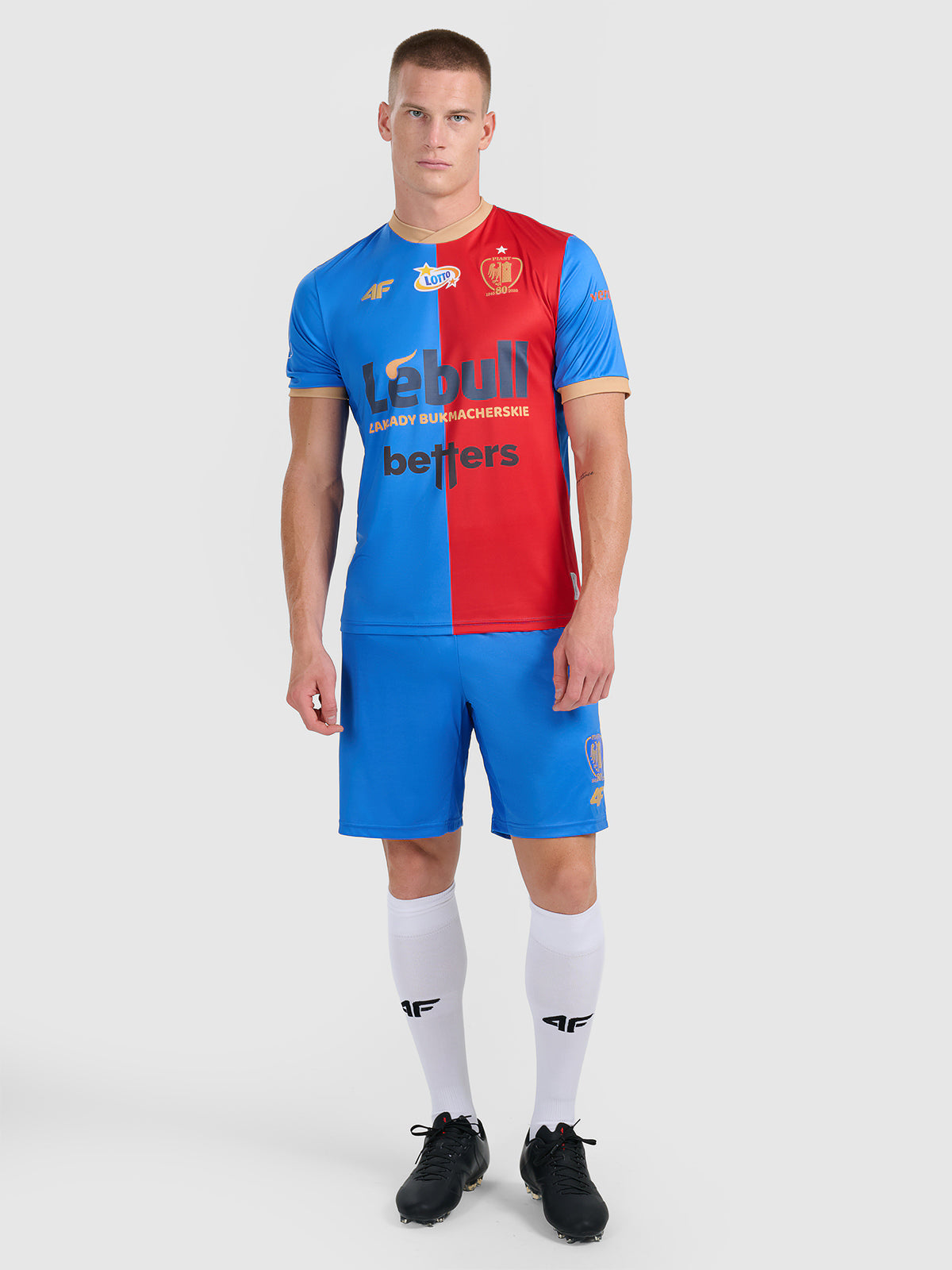 Koszulka klubowa domowa z sezonu 2025/26 męska 4F x Piast Gliwice