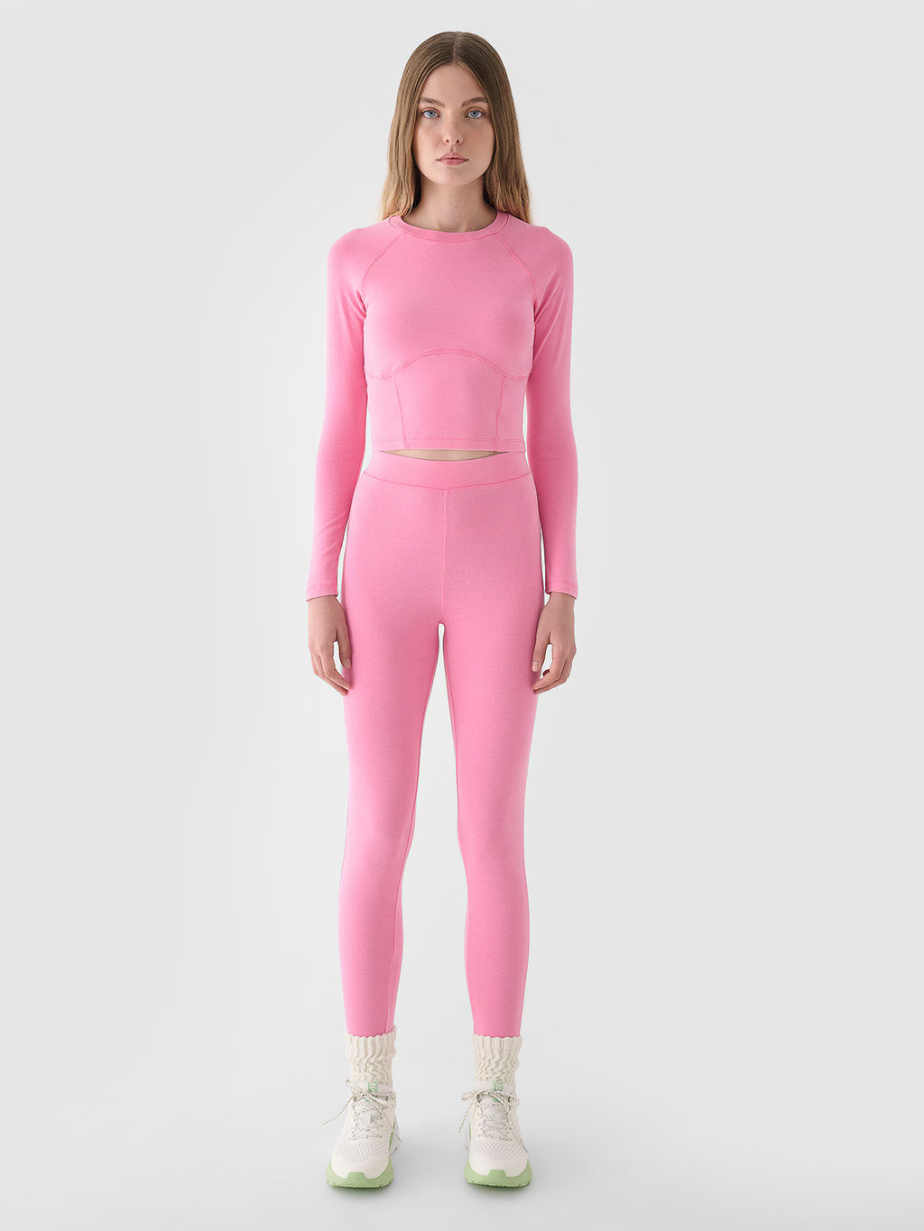 Legginsy dzianinowe damskie