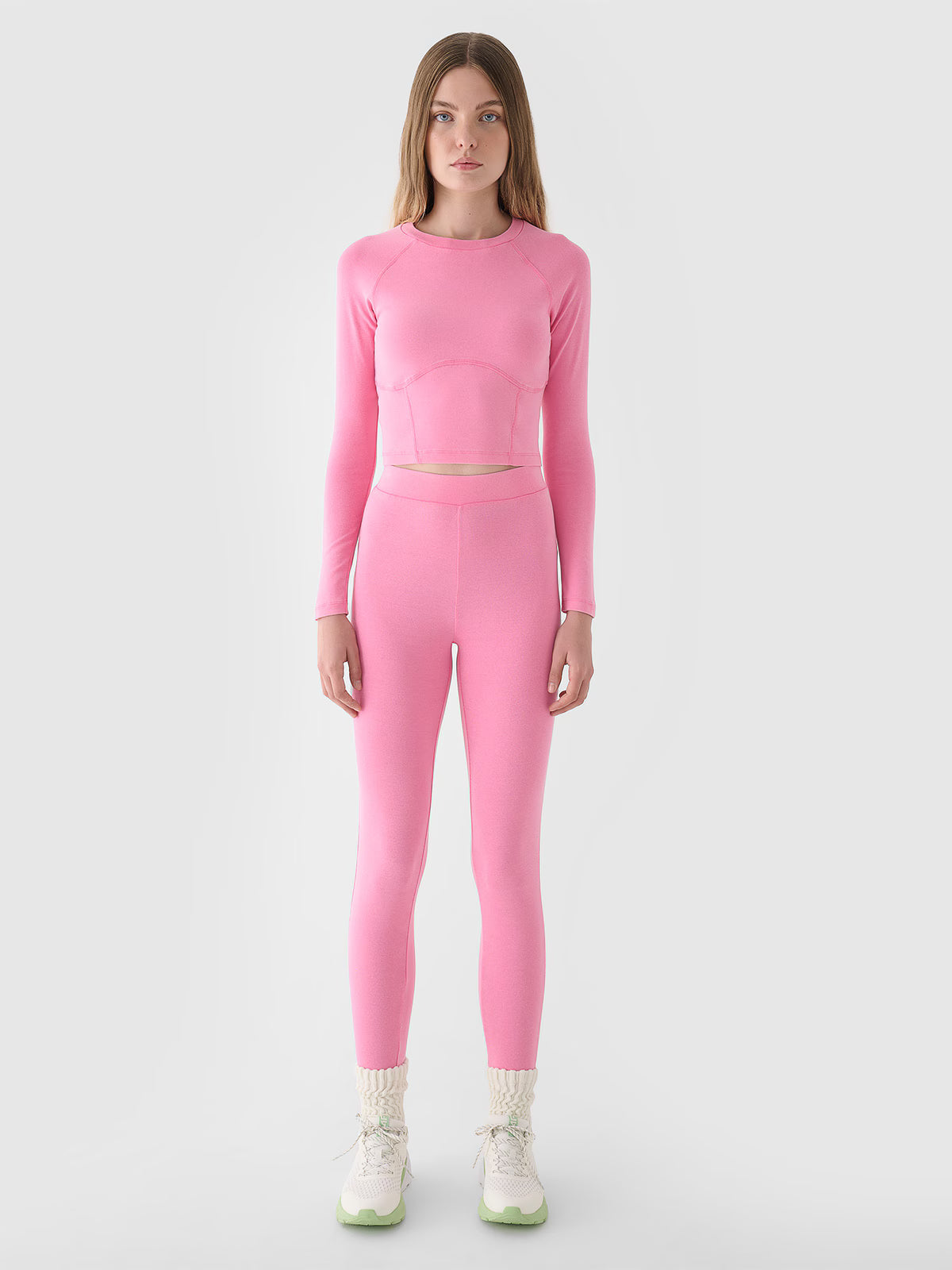 Legginsy dzianinowe damskie