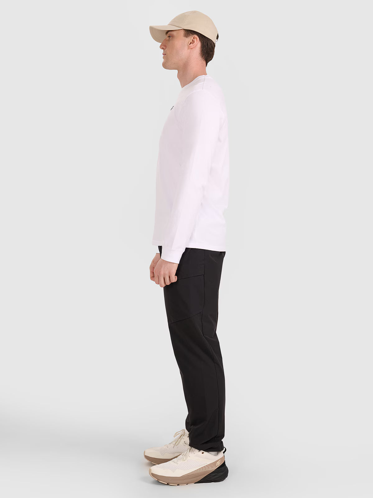 Longsleeve regular gładki męski