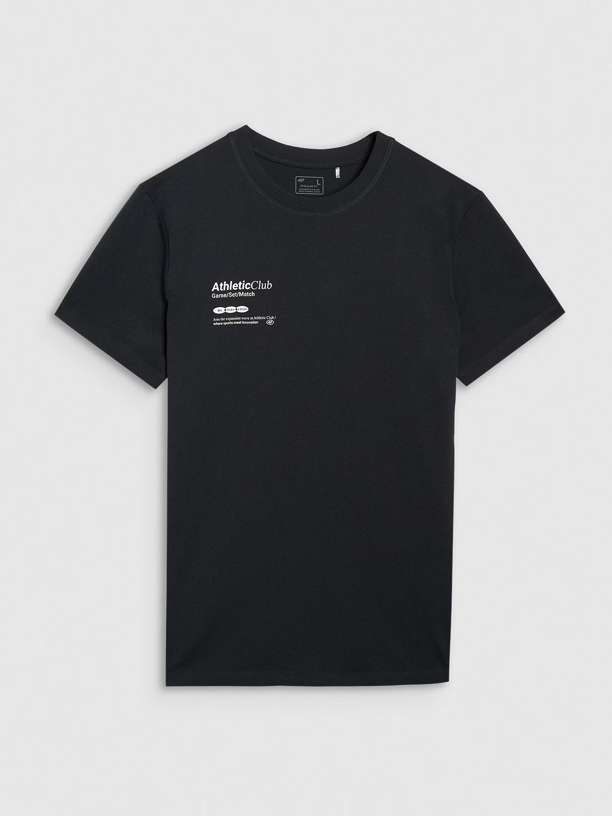 T-shirt regular z nadrukiem męski