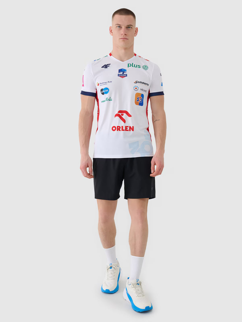 Koszulka meczowa replika wyjazdowa z sezonu 2024/25 męska 4F x Zaksa Kędzierzyn Koźle