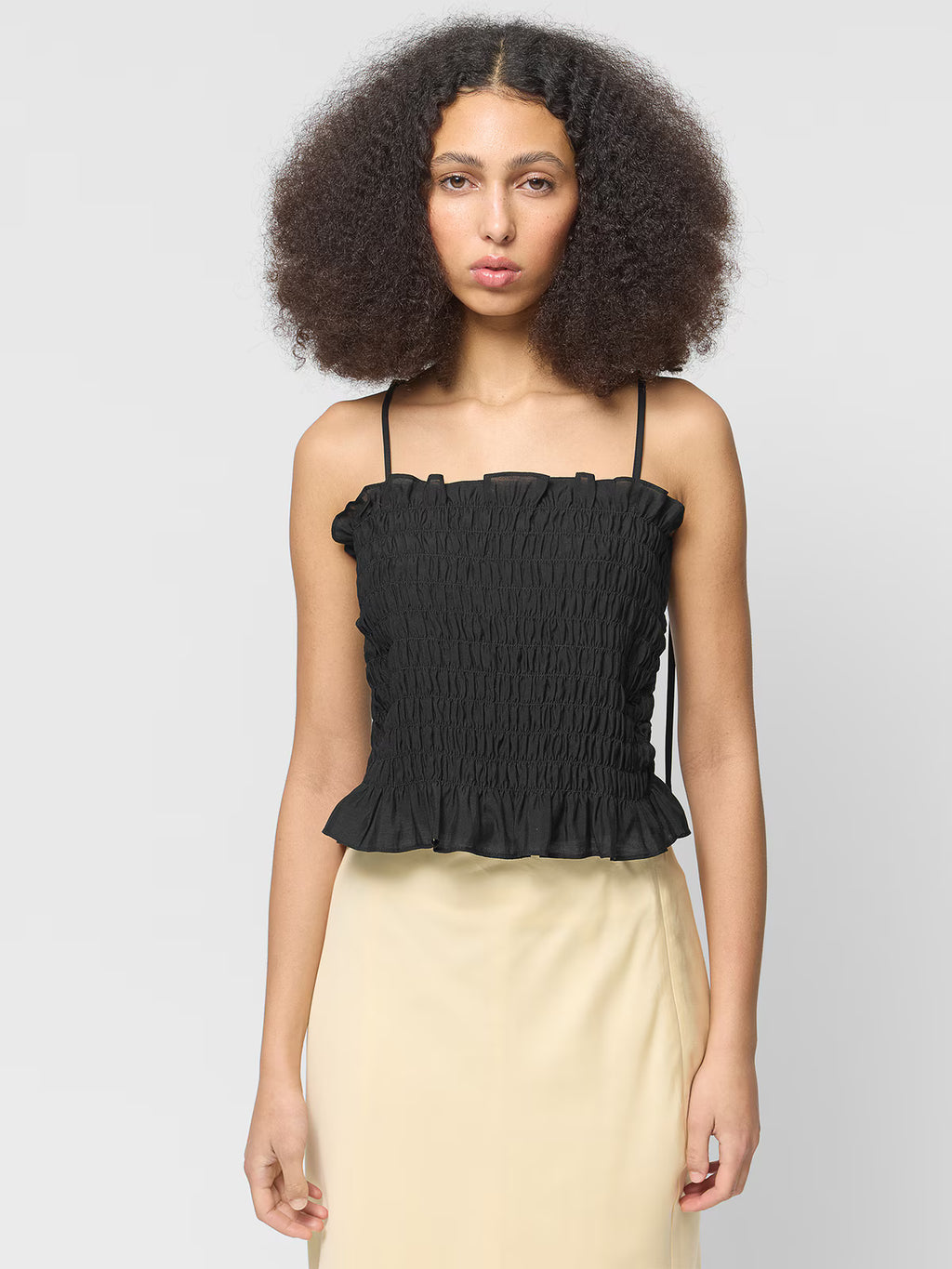 Crop top z lyocellem damski Outhorn