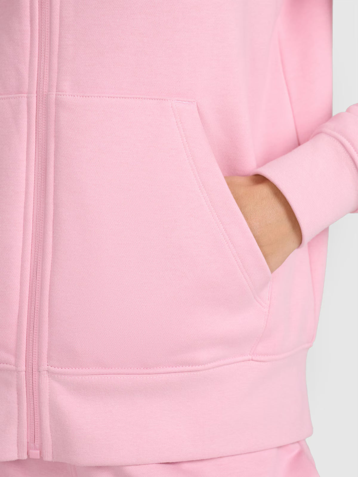 Bluza dresowa rozpinana z kapturem damska