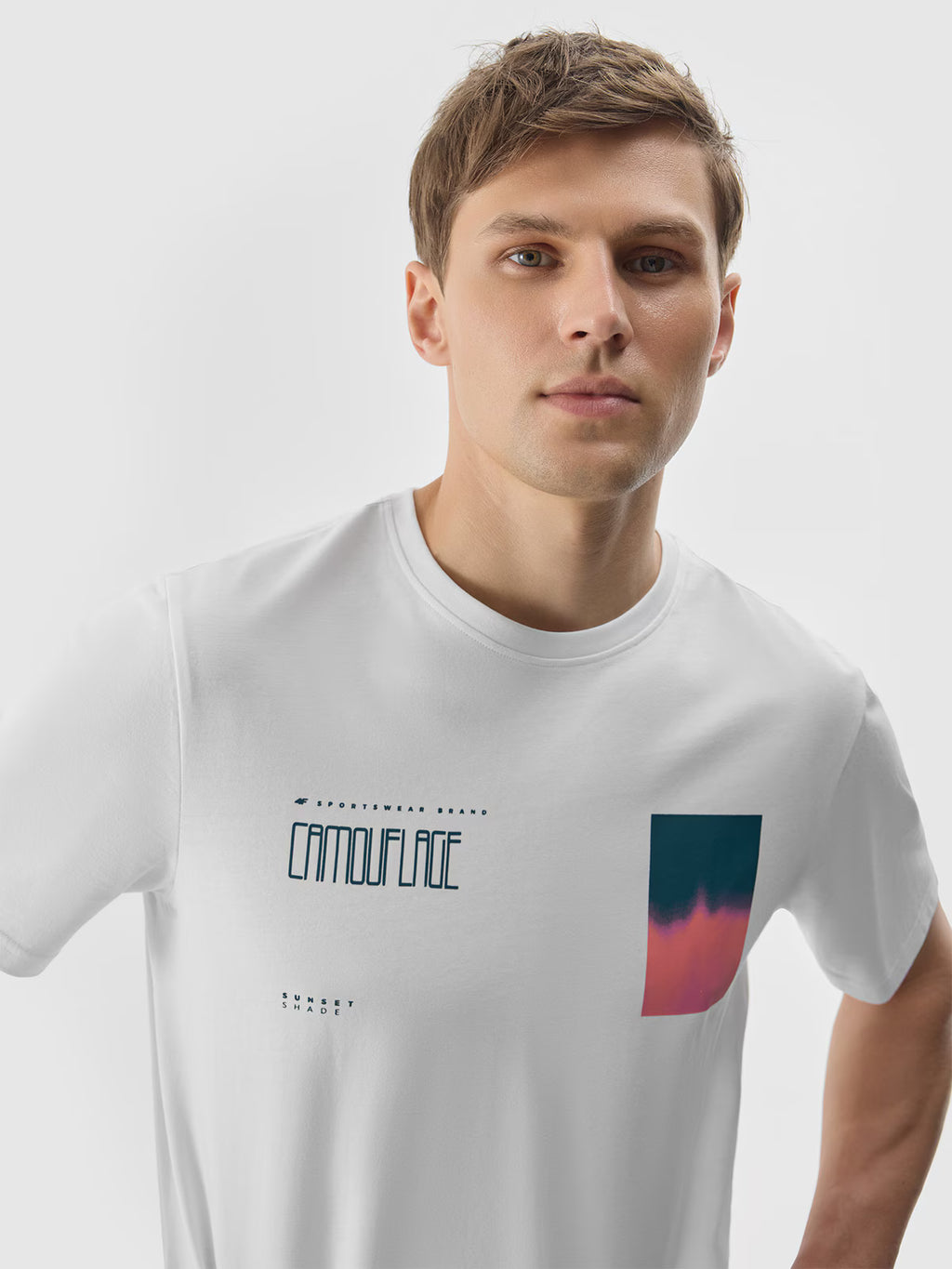 T-shirt z nadrukiem męski